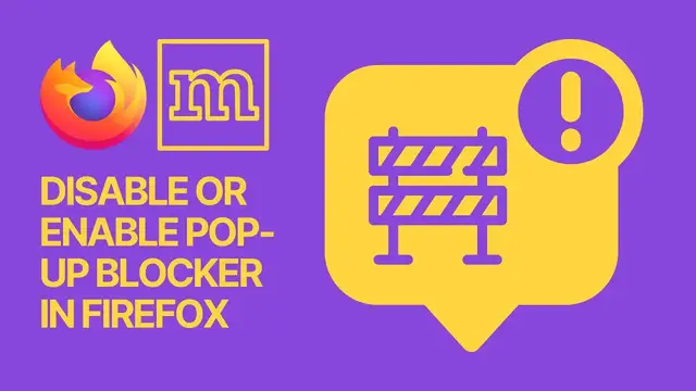 'Video thumbnail for How To Disable or Enable Pop-Up Blocker In The Mozilla Firefox Web Browser_'