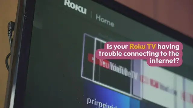 'Video thumbnail for Why won’t my Roku tv connect to the internet'