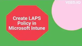 'Video thumbnail for Manage Local Admin Password with Microsoft Intune and Windows LAPS'