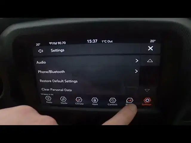 'Video thumbnail for How to Check Contact List on Radio Display in Jeep Wrangler IV ( 2018 – now ) | Open Phone Book'