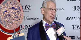 'Video thumbnail for Video: Harvey Fierstein Responds to Special Tony for Lifetime Achievement'