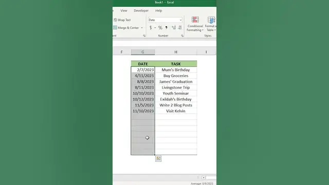 'Video thumbnail for How to Change Date Format in Excel'
