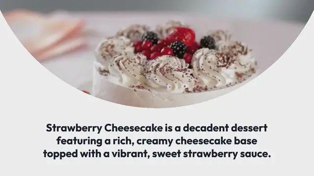 'Video thumbnail for Strawberry Cheesecake'