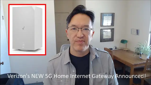 'Video thumbnail for Verizon's NEW 5G Home Internet Gateway - Wow!'