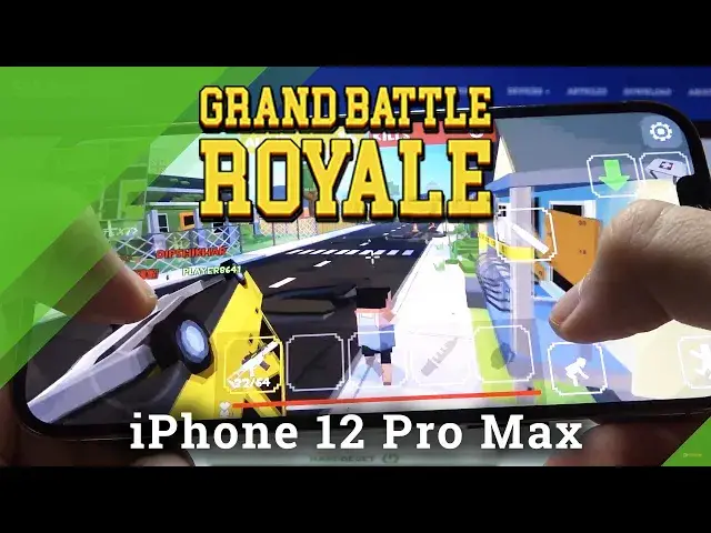 'Video thumbnail for Test Grand Battle Royale on iPhone 12 Pro Max – Gaming Possibilities'