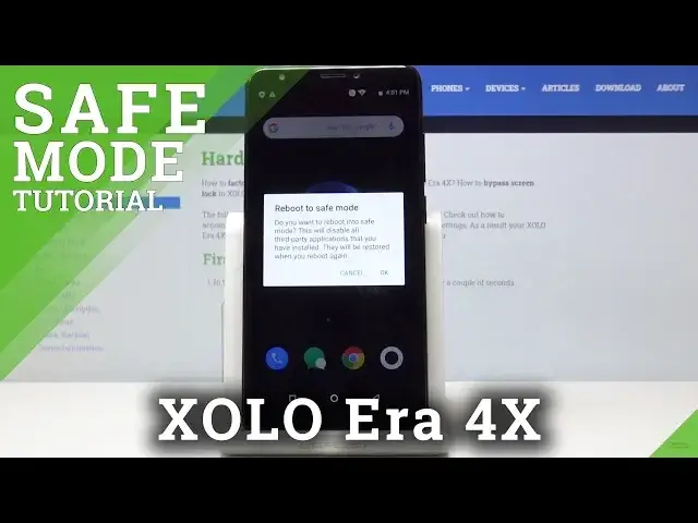'Video thumbnail for How to Enter Safe Mode in XOLO Era 4X – Disable Third-party Apps'