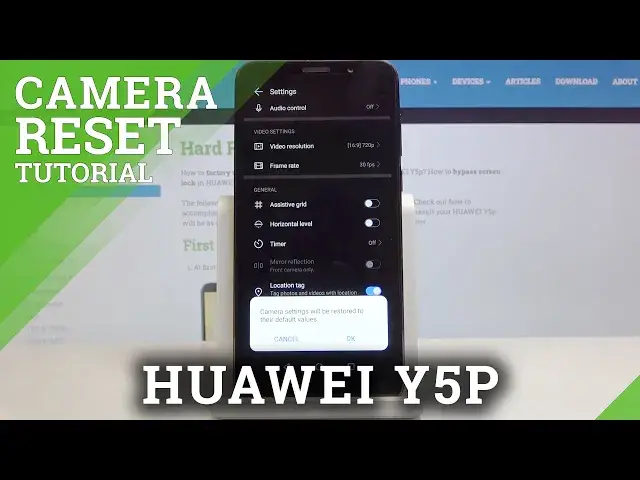 'Video thumbnail for How to Reset Camera Settings in HUAWEI Y5P – Camera Reset'