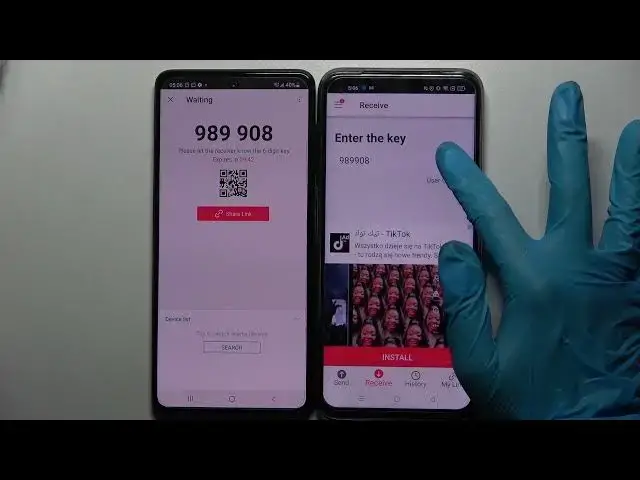 'Video thumbnail for How to Transfer Files From SAMSUNG Galaxy M52 5G to Android Device- Use Send Anywhere App'