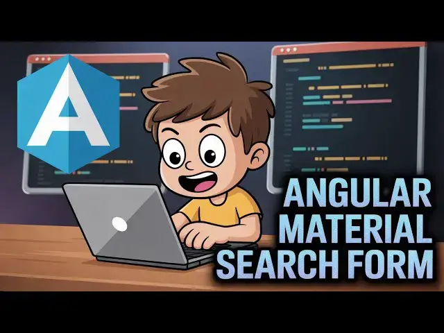 'Video thumbnail for Angular Material Input Search Form Input Field in Browser Using TypeScript'