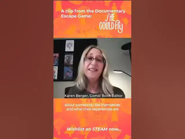 'Video thumbnail for Karen Berger on the importance of inclusive storytelling'