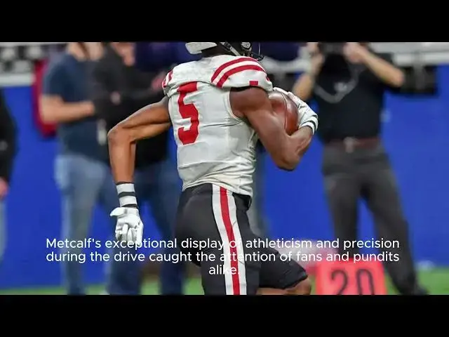 'Video thumbnail for On Seahawks' Final Drive, Metcalf Did Everything But Catch The Go-ahead Touchdown - The Se'