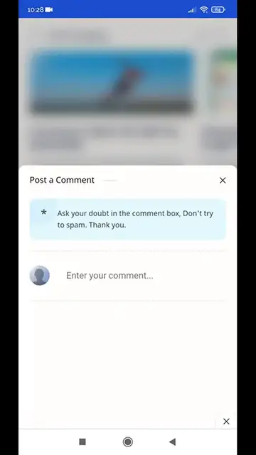 'Video thumbnail for How To Hide Comments in Blogger #key2blogging'