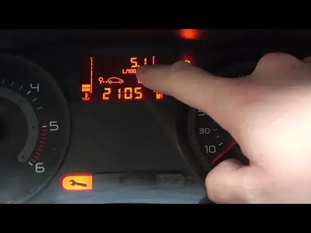 'Video thumbnail for How to Check Average Fuel Consumption in Renault Clio III (2005 - 2012) - Control Fuel Consumption'