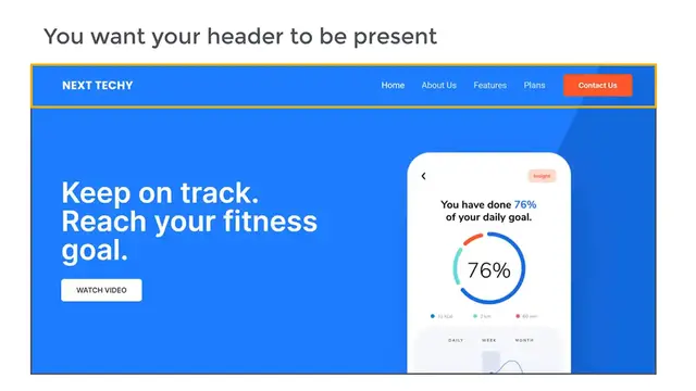 'Video thumbnail for How To Create A Sticky Header In WordPress'