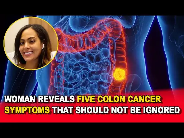 'Video thumbnail for Woman Reveals 5 Colon Cancer Symptoms You Should Never Ignore 🚨'