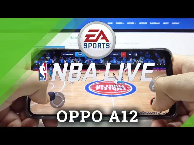 'Video thumbnail for NBA Mobile Gaming Quality in OPPO A12 – Short Gameplay / Game Test'