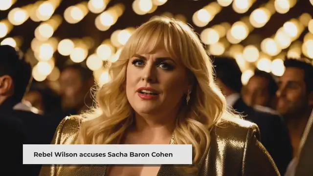 'Video thumbnail for Rebel Wilson vs. Sacha Baron Cohen: A Memoir Controversy'