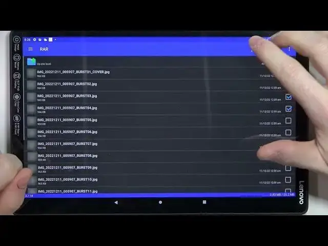 'Video thumbnail for Lenovo Tab M10 Plus - How To Pack Files Into Rar & Zip Archives'
