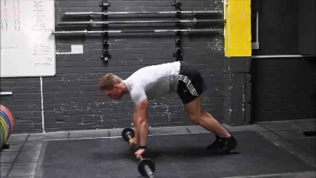'Video thumbnail for Barbell Ab Rollout | Fitzport'