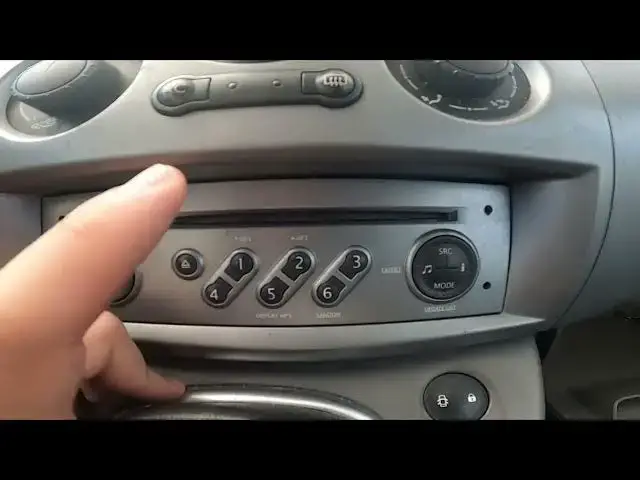 'Video thumbnail for How to Enter Radio Code in Renault Scenic II ( 2003 – 2009 ) | Unlock Radio'
