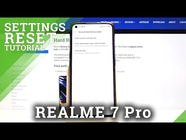 'Video thumbnail for How to Reset System Settings on REALME 7 Pro – Restore Default Settings'