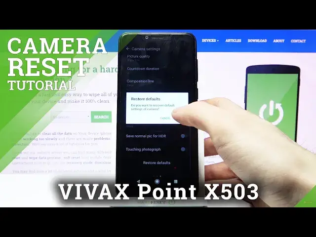 'Video thumbnail for How to Reset Camera Settings in VIVAX Point X503 – Restore Camera Configurations'