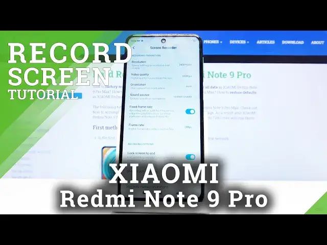 'Video thumbnail for How to Record Screen in XIAOMI Redmi Note 9 Pro – Screen Recorder'