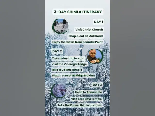 'Video thumbnail for Top Things To Do In Shimla For A Fulfilling 3-Day Trip. #travelindia #shimla #shimlatour'