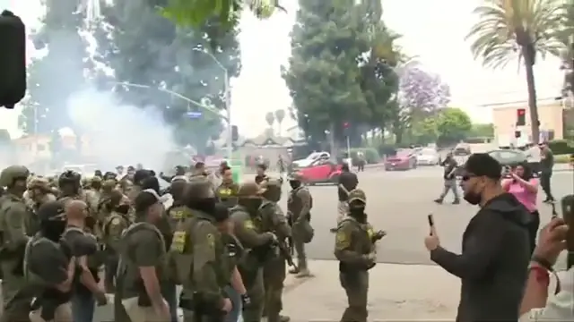 'Video thumbnail for Breaking News: ICE Protests in L.A. Ignite as Trump Deploys National Guard'