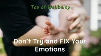 'Video thumbnail for Stop Trying to FIX Your Emotions'