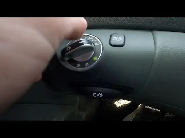'Video thumbnail for How to Enable or Disable Rear Anti-fog Lights in Mercedes SL55 R230 ( 2001 – 2008 )'