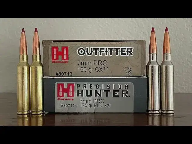 'Video thumbnail for 7mm Precision Rifle Cartridge Full Profile | 6.5 PRC vs 7mm PRC vs 300 PRC'