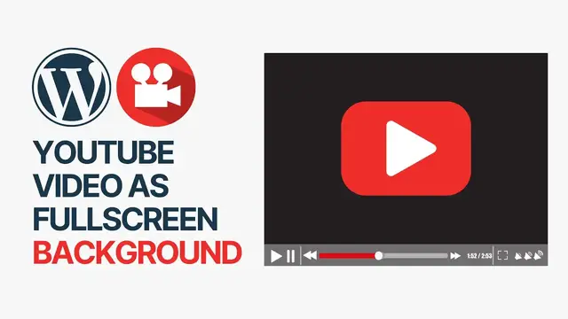 'Video thumbnail for How to Add YouTube Video as Fullscreen Background in WordPress For Free_'