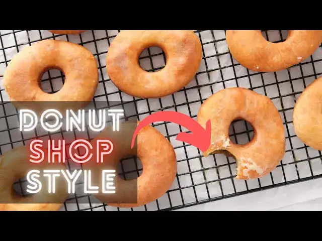 'Video thumbnail for Vegan Glazed Donuts Recipe (Donut-Shop Style Chewy Yeast Donuts)'