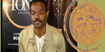 'Video thumbnail for Video: William Jackson Harper Says His Nomination Is Icing on the Cake'