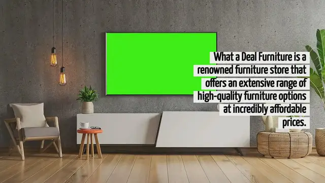 'Video thumbnail for What A Deal Furniture'