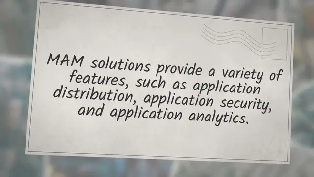 'Video thumbnail for Mobile Application Management: A Guide for IT Professionals'