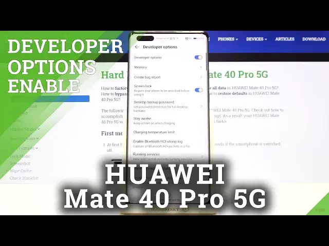 'Video thumbnail for How to Open Developer Mode on HUAWEI Mate 40 Pro – Enter Developer Menu'
