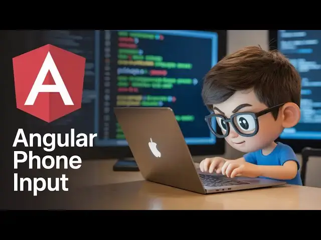 'Video thumbnail for Angular ngx-intl-tel-input Example to Build International Phone Number Form Input With Flag in TS'