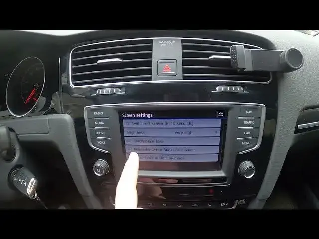 'Video thumbnail for How to Find and Manage Display Settings in Volkswagen Golf VII (2012 - 2020) - Adjust Radio Display'