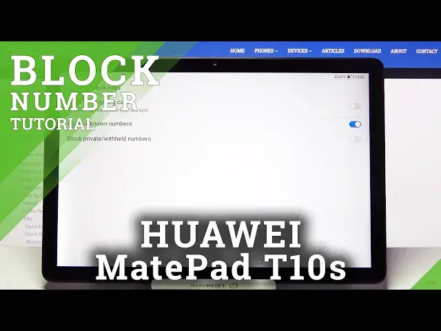 'Video thumbnail for How to Block Number on HUAWEI MatePad T10s - Add Number to Blacklist'