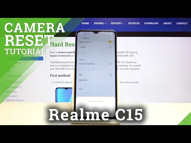 'Video thumbnail for How to Reset Camera Settings in REALME C15 – Restore Camera Settings Defaults'