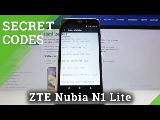 'Video thumbnail for Secret Codes on ZTE Nubia N1 Lite – Best Hidden Features'