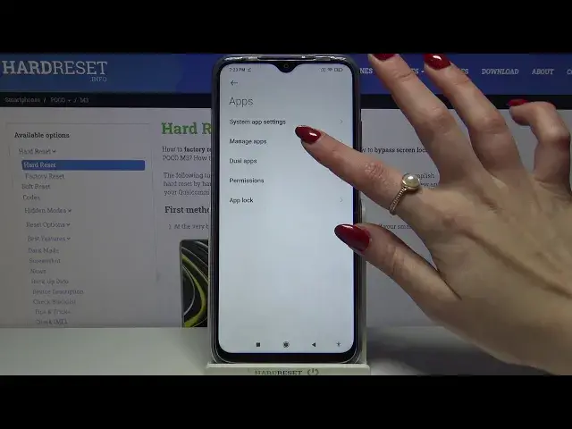 'Video thumbnail for How to Set Up Browser as Default in Poco M3 – Locate Default Applications'