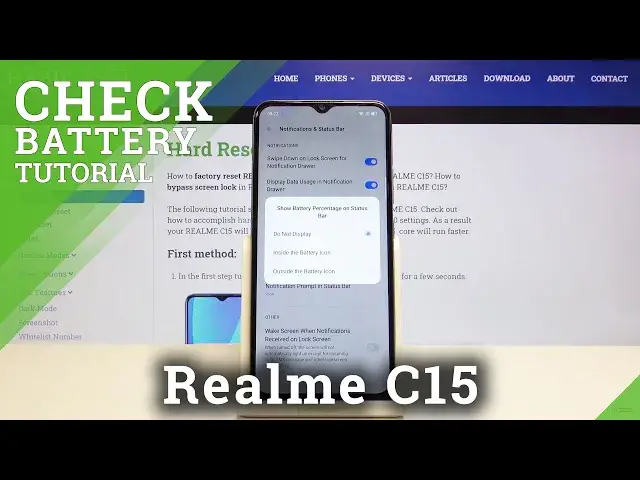 'Video thumbnail for How to Show Battery % in REALME C15 – Show Battery Usage on Status Bar'