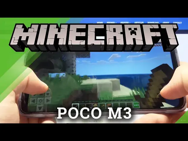 'Video thumbnail for Test Game Minecraft on POCO M3 | Snapdragon 662 | 4GB RAM | Gameplay - FPS Check'