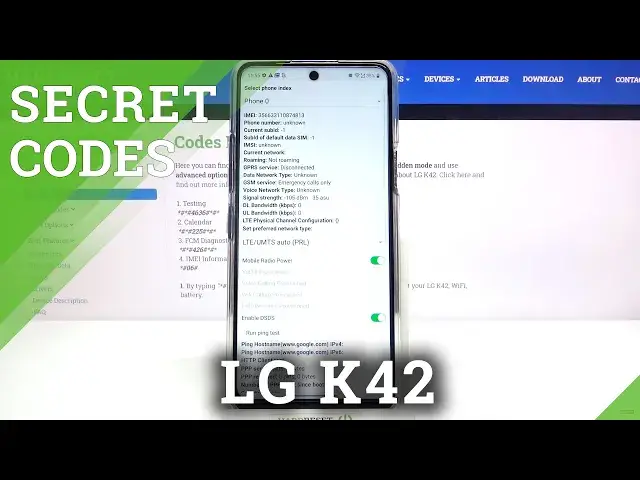 'Video thumbnail for How to Discover Secret Options in LG K42 – Check All Secret Codes'