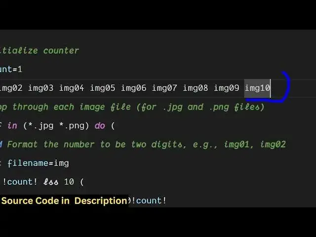 'Video thumbnail for FFMPEG Batch Processing Script to Rename All Files in Directory With a Glob or Pattern in Terminal'