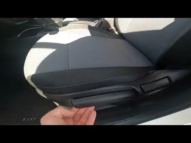 'Video thumbnail for How to Change Seat Position in Hyundai I20 II ( 2012 – 2020 ) - Adjust Seat Position'