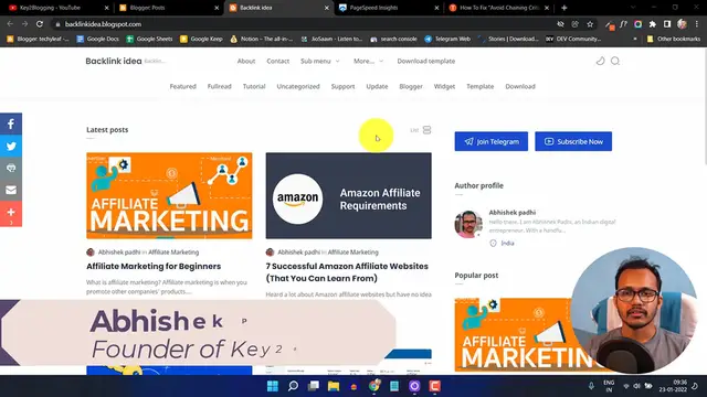 'Video thumbnail for How To Optimize Fonts and Increase Loading Speed Of Blogger'